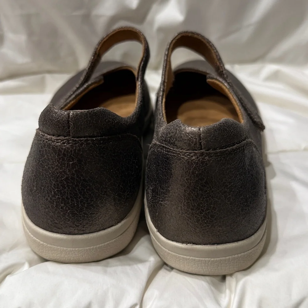 Aetrex Bronze‎ Erica Casual Sneakers Shoes Ladies Size 7 B14